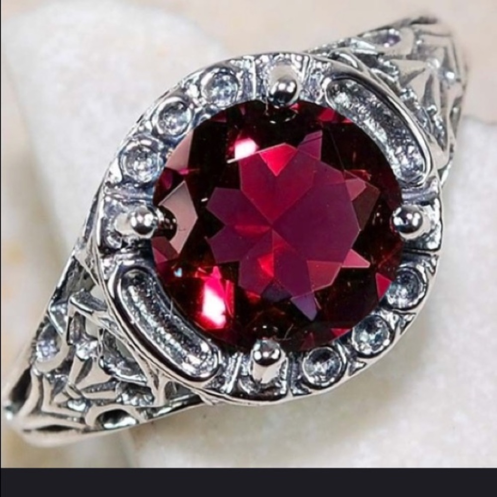 2Ct London Ruby 🌟S925, Amazing &perfect for Valen - Picture 2 of 5